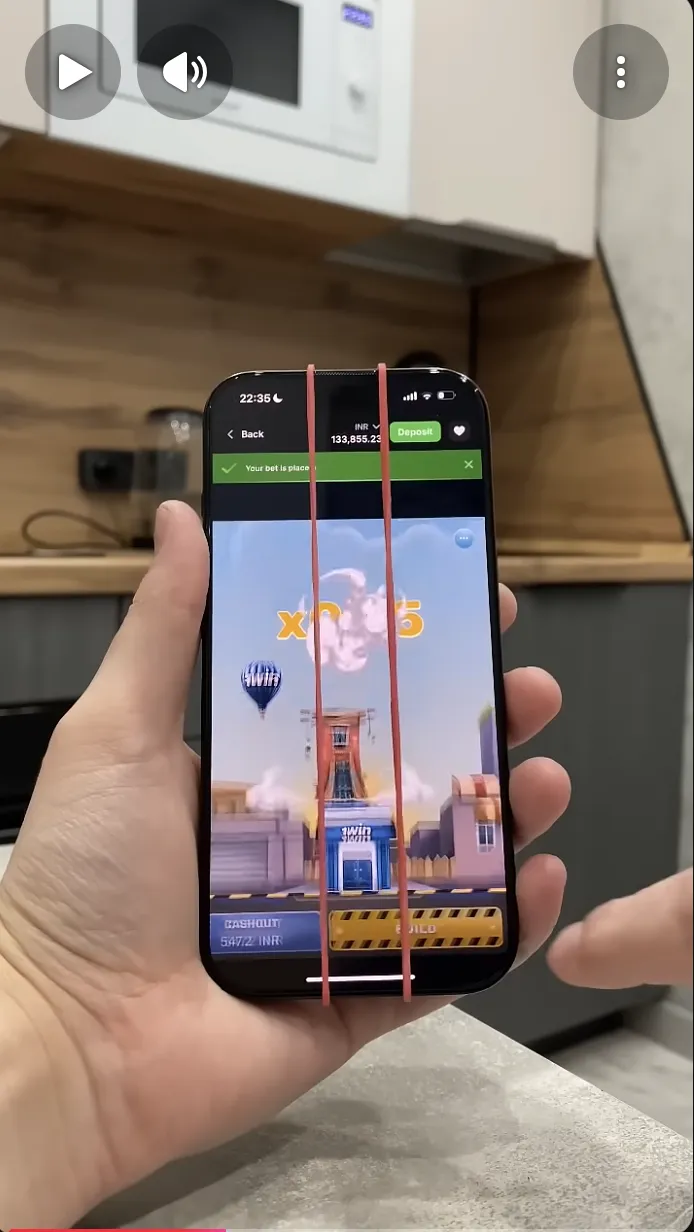 Fake Tower Rush hack with rubber bands